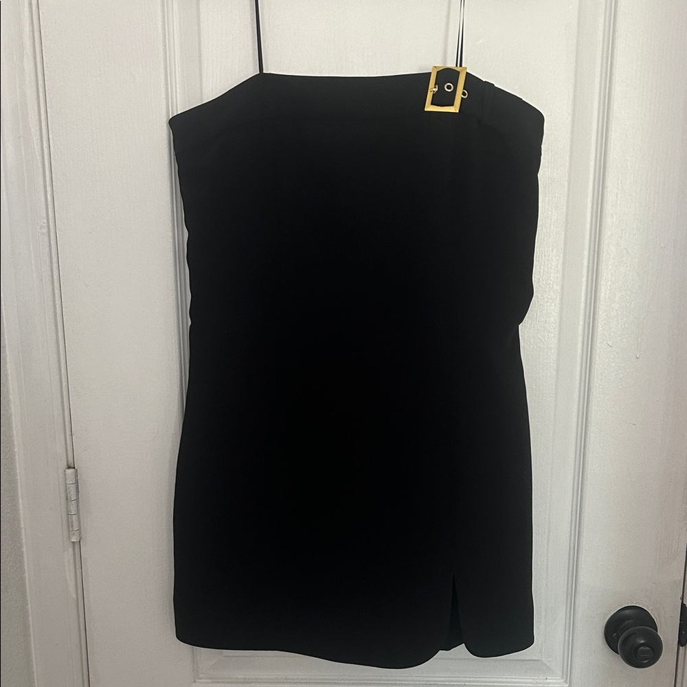 Amanda Uprichard Black Mini Dress